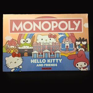 NEW Hello Kitty Monopoly Premium Edition
